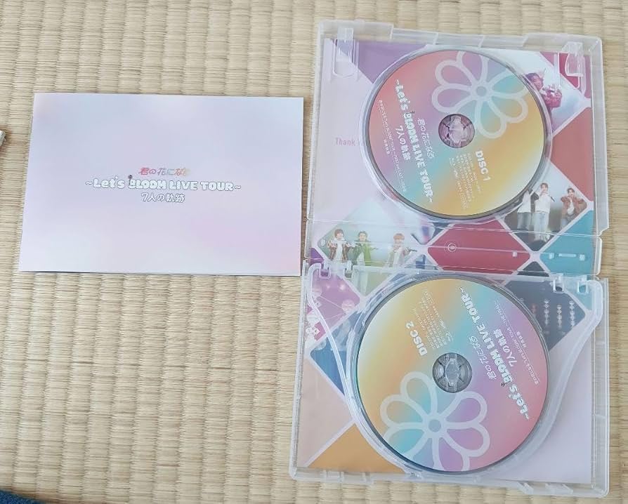 Let's 8LOOM LIVE TOUR 7人の軌跡 Blu-ray ハ取)8LOOM 4Blu-ray/君の花になる〜Let's 8LOOM LIVE TOUR〜7人